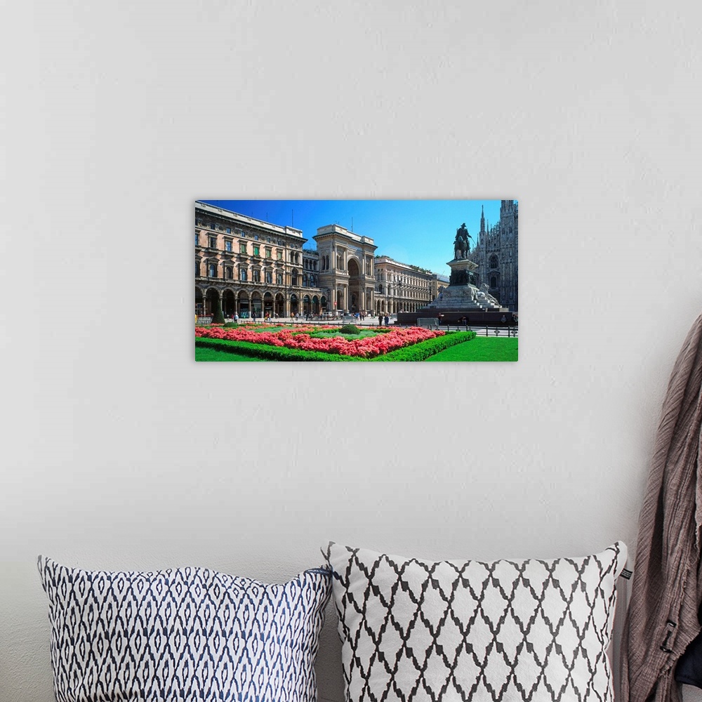 A bohemian room featuring Italy, Milan, Piazza Duomo