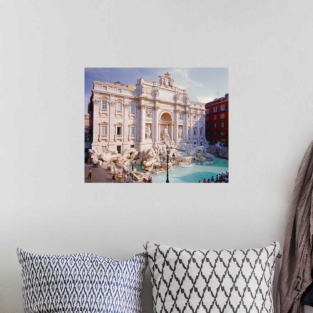 A bohemian room featuring Italy, Roma, Trevi Fountain, Fontana di Trevi
