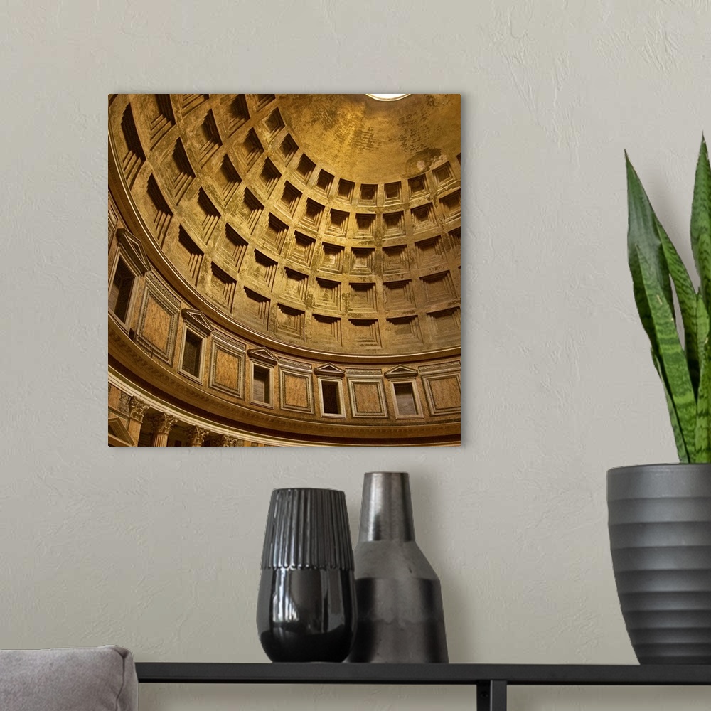 A modern room featuring Italy, Rome, Pantheon, Cupola