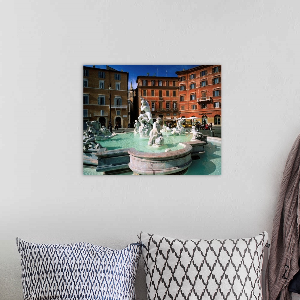 A bohemian room featuring Italy, Rome, Piazza Navona
