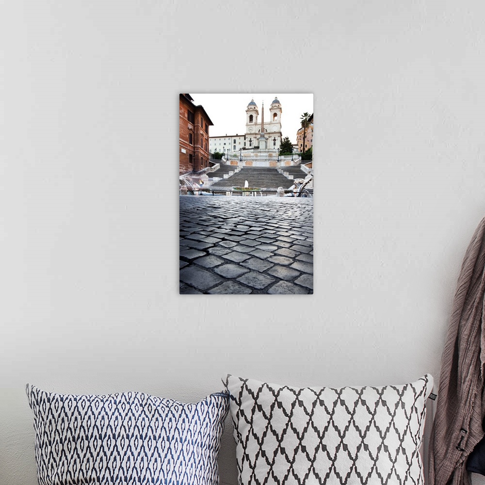 A bohemian room featuring Italy, rome, spanish steps.