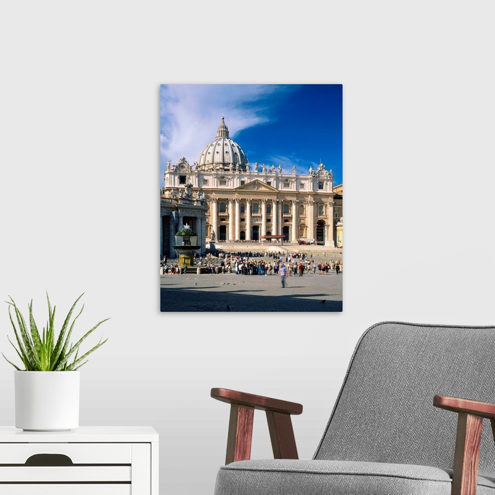 A modern room featuring Italy, Rome, St. Peter's Square