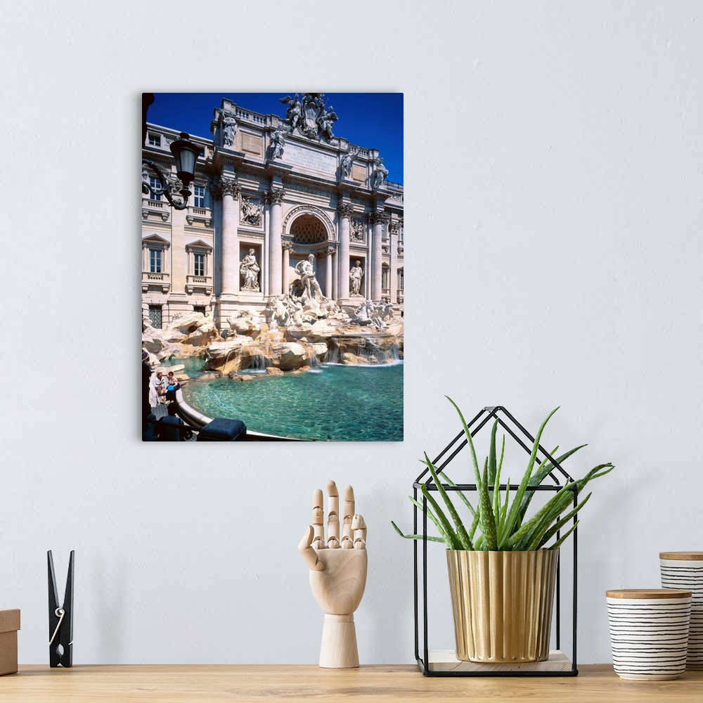 A bohemian room featuring Italy, Rome, Trevi Fountain