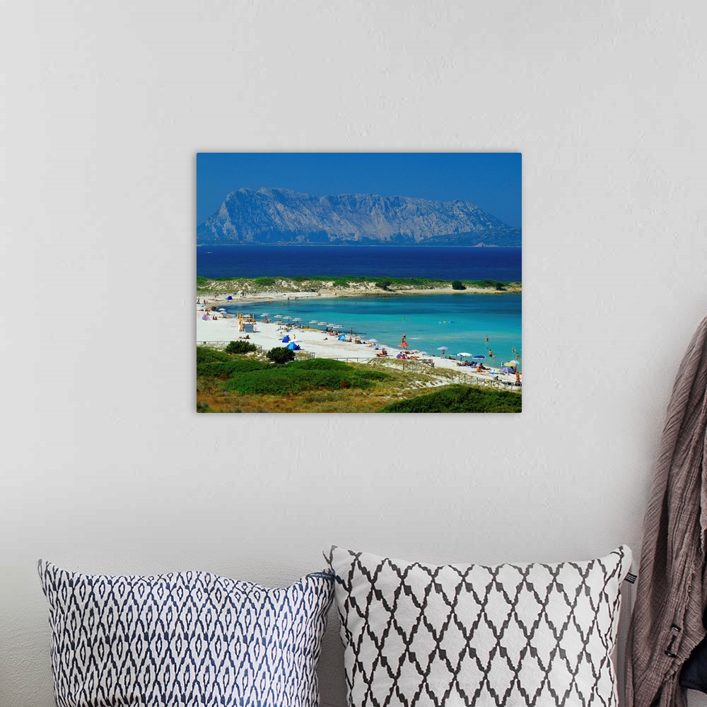 A bohemian room featuring Italy, Sardinia, Isuledda Beach, Isuledda beach near San Teodoro