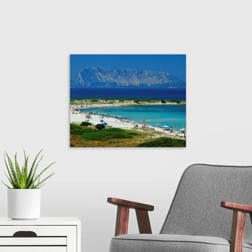 A modern room featuring Italy, Sardinia, Isuledda Beach, Isuledda beach near San Teodoro