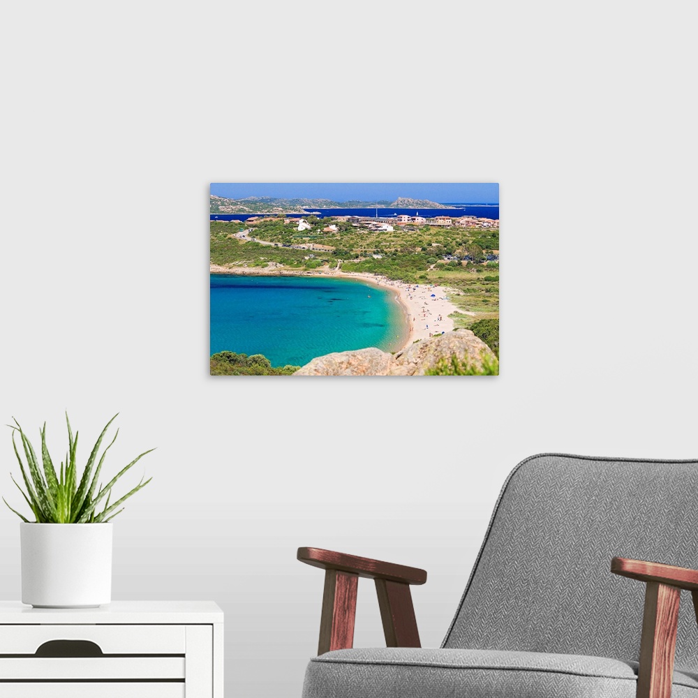 A modern room featuring Italy, Sardinia, Palau, Baia Sardinia, Punta Sardegna beach