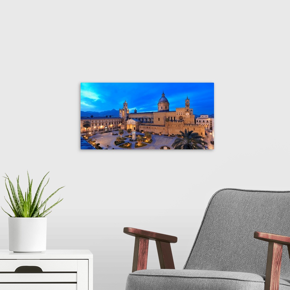 A modern room featuring Italy, Sicily, Mediterranean area, Palermo district, Palermo, Cathedral