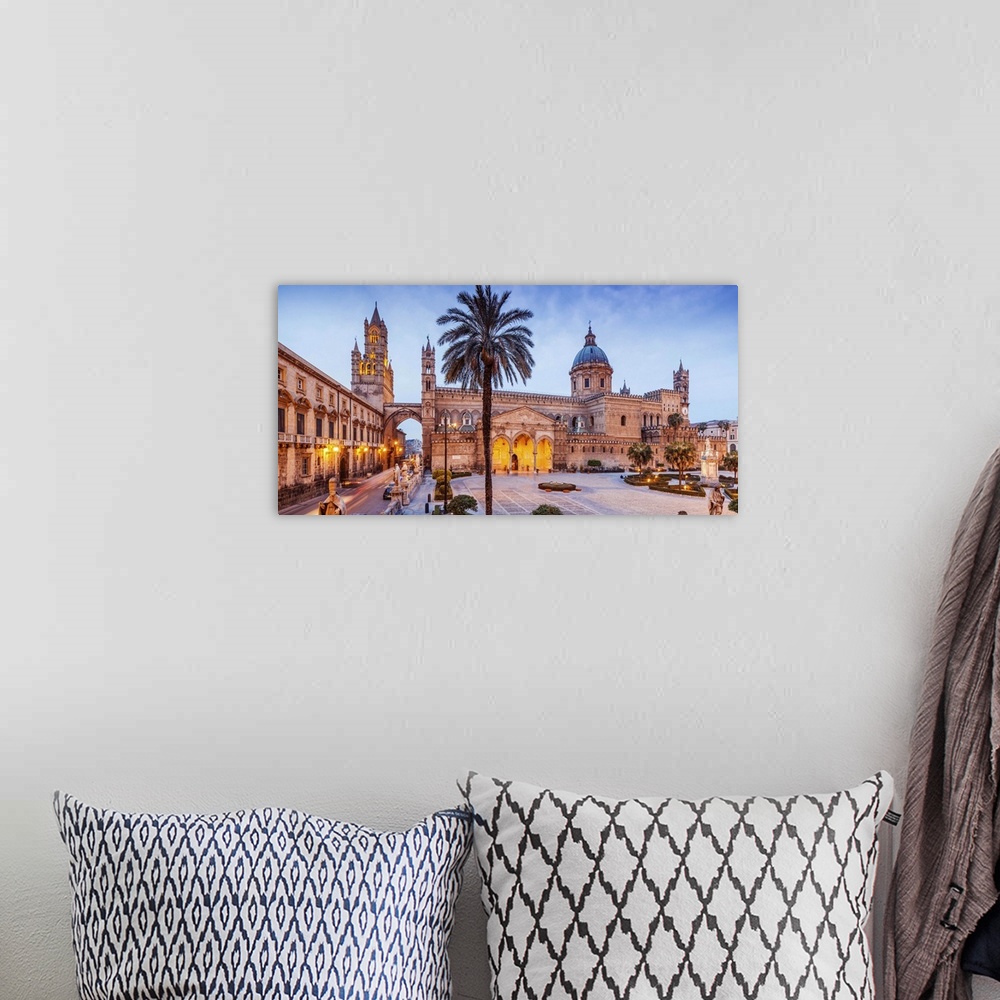 A bohemian room featuring Italy, Sicily, Palermo district, Palermo, Cathedral of Palermo,
