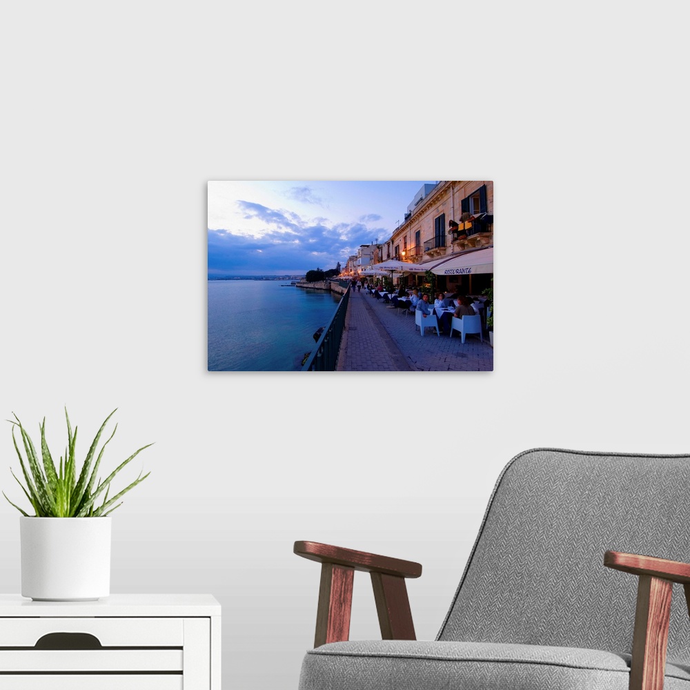 A modern room featuring Italy, Sicily, Siracusa, Ortigia, Seafront