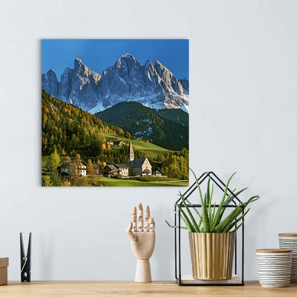 A bohemian room featuring Italy, Trentino-Alto Adige, South Tyrol, Alps, Dolomites, Odle range