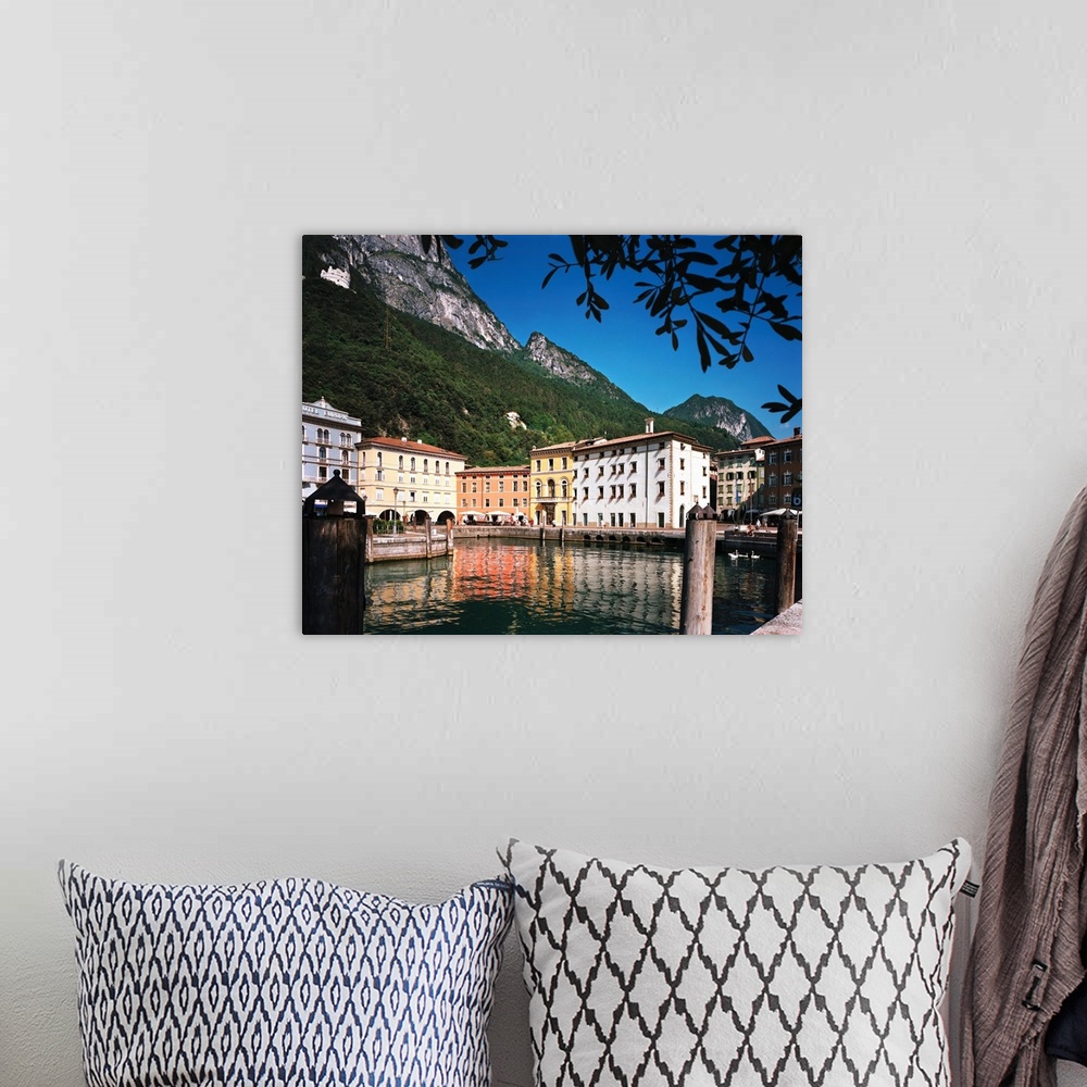A bohemian room featuring Italy, Trentino-Alto Adige, Trentino, Garda Lake, Riva del Garda, Piazza III Novembre