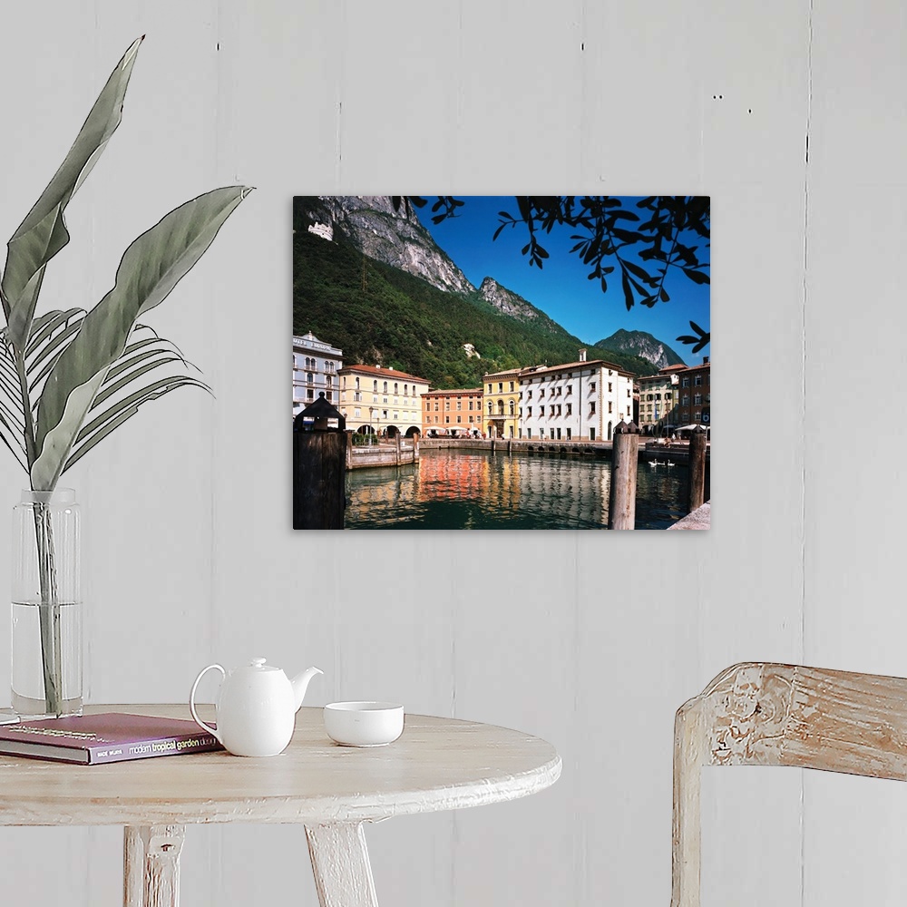 A farmhouse room featuring Italy, Trentino-Alto Adige, Trentino, Garda Lake, Riva del Garda, Piazza III Novembre