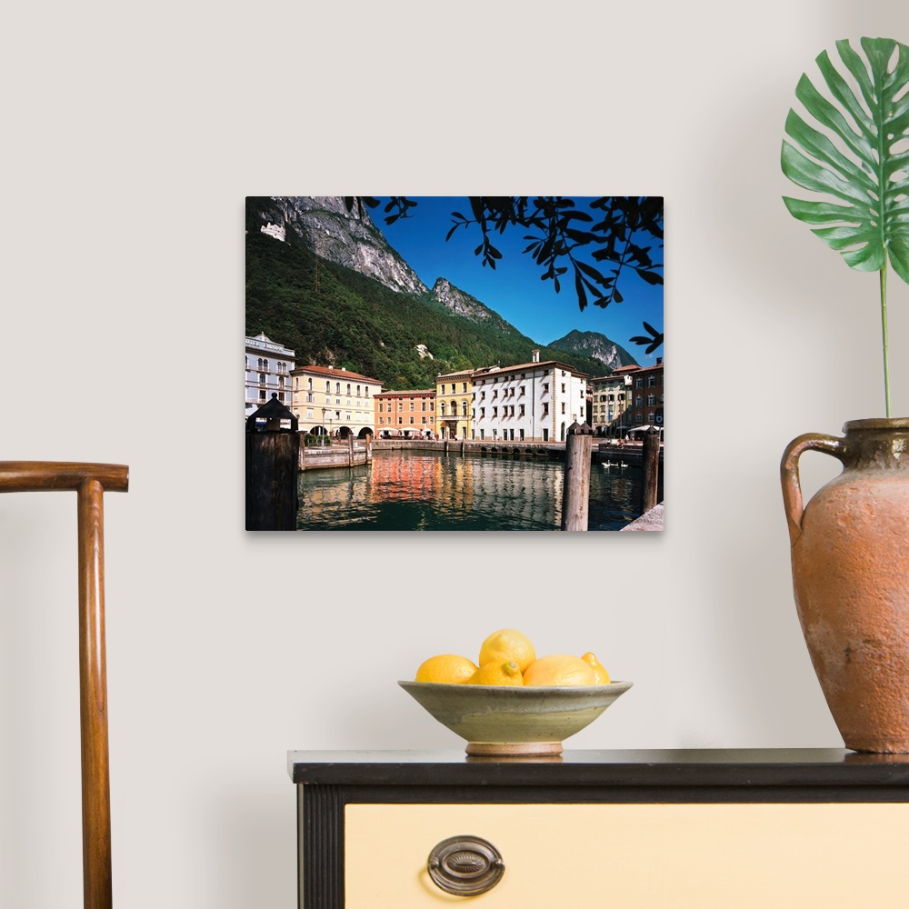 A traditional room featuring Italy, Trentino-Alto Adige, Trentino, Garda Lake, Riva del Garda, Piazza III Novembre