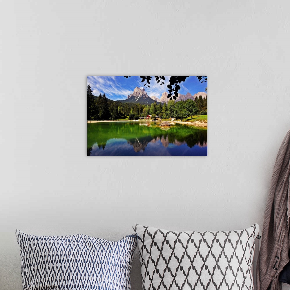 A bohemian room featuring Italy, Trentino-Alto Adige, Trentino, Dolomites, Alps, Parco Naturale Paneveggio Pale di San Mart...