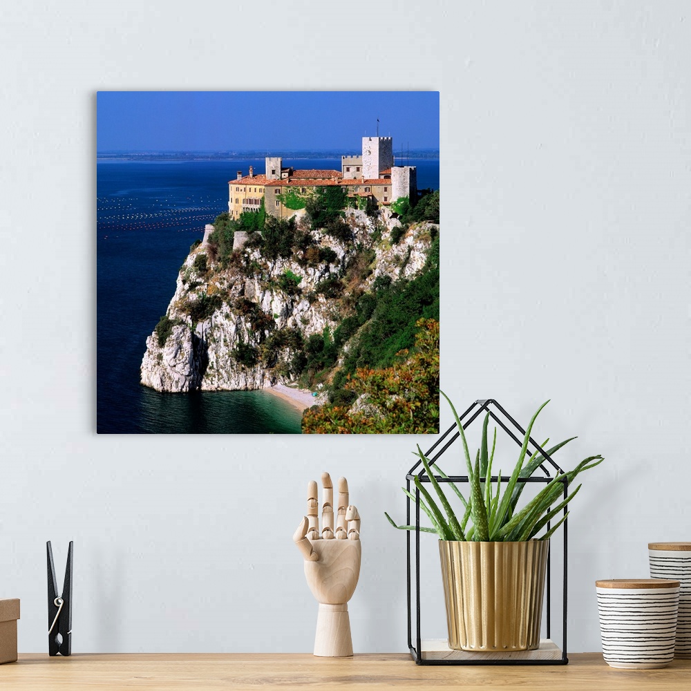 A bohemian room featuring Italy, Trieste, Duino castle