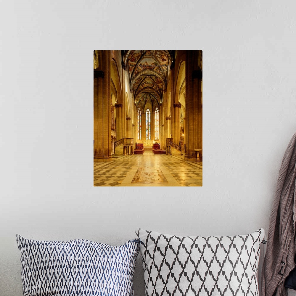 A bohemian room featuring Italy, Tuscany, Arezzo, The Cathedral of San Donato