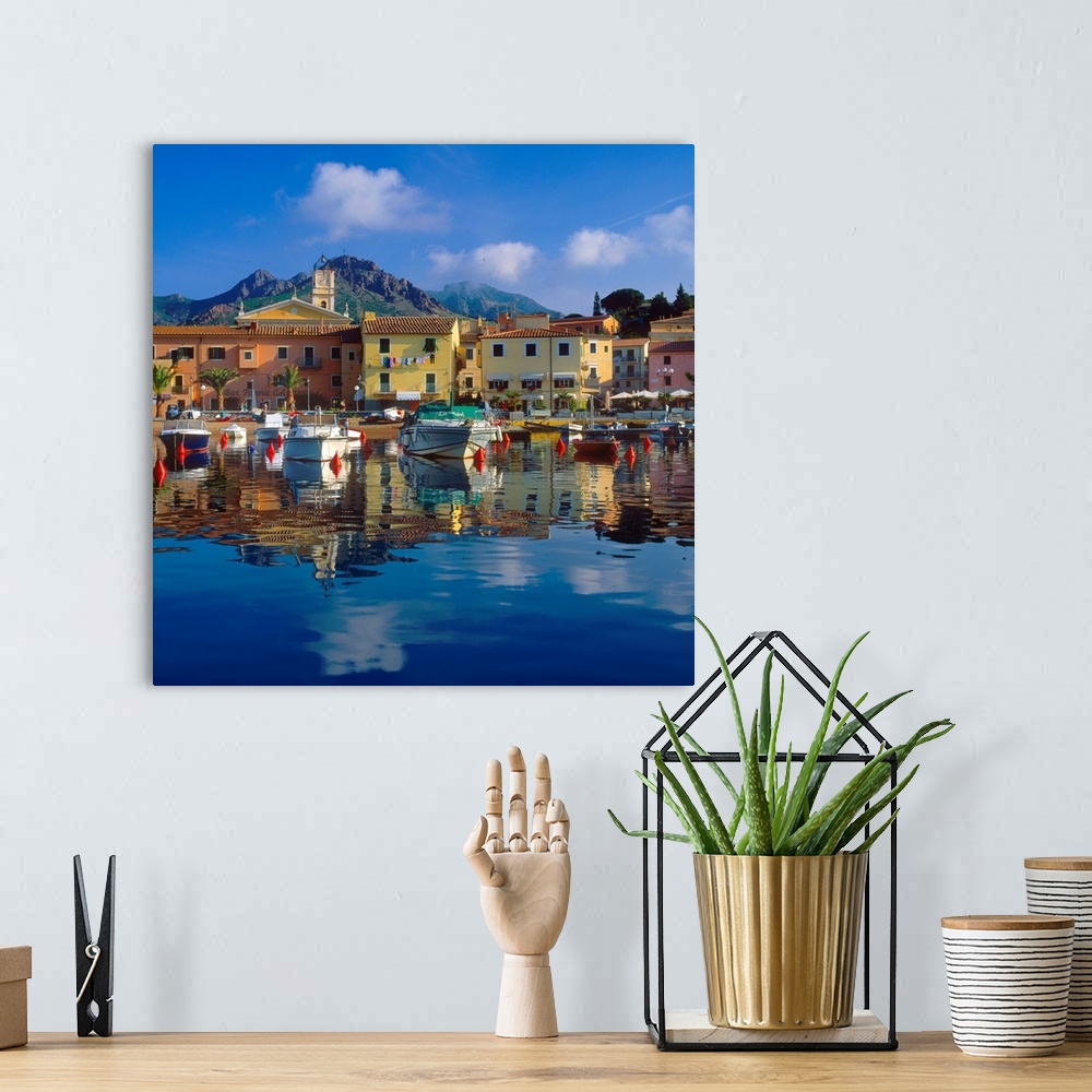 A bohemian room featuring Italy, Tuscany, Elba, Porto Azzurro