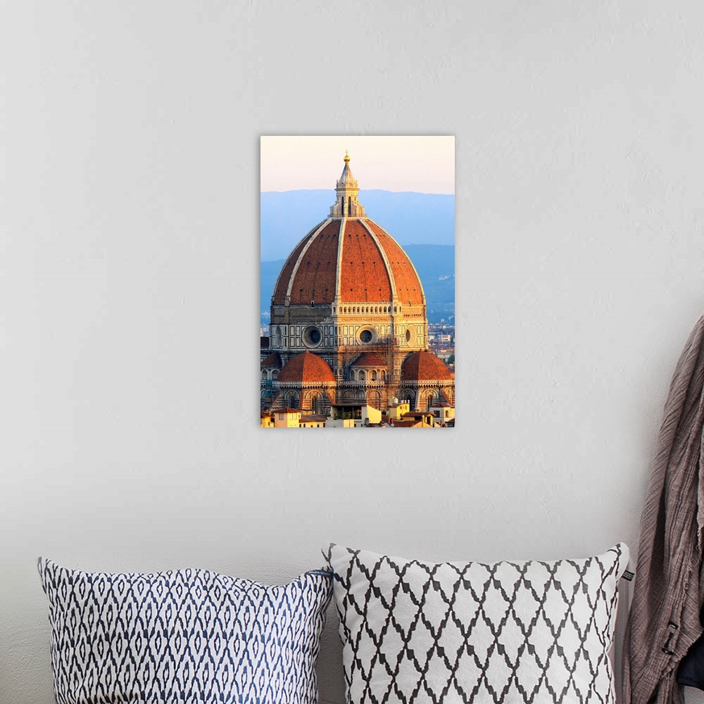 A bohemian room featuring Italy, Tuscany, Firenze district, Florence, Piazza Duomo, Duomo Santa Maria del Fiore