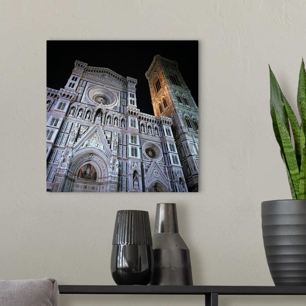 A modern room featuring Italy, Tuscany, Florence, Basilica di Santa Maria del Fiore, Cathedral