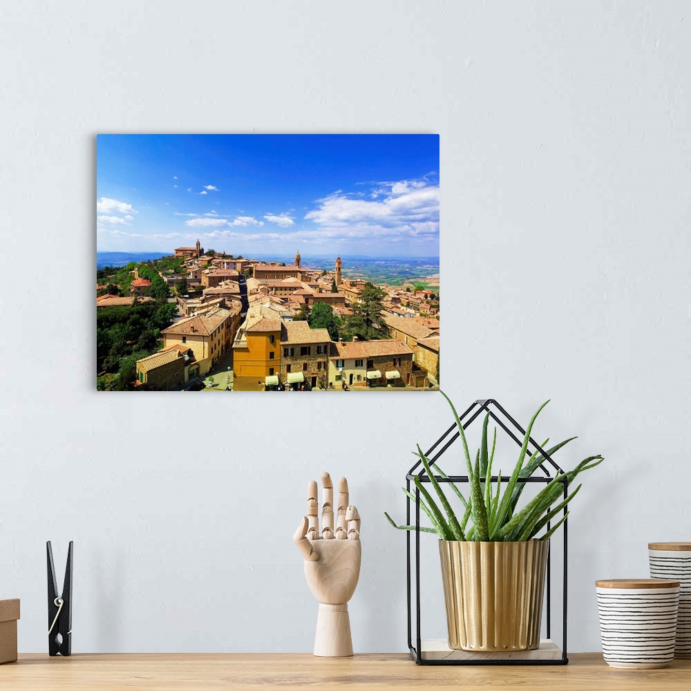 A bohemian room featuring Italy, Tuscany, Montalcino.