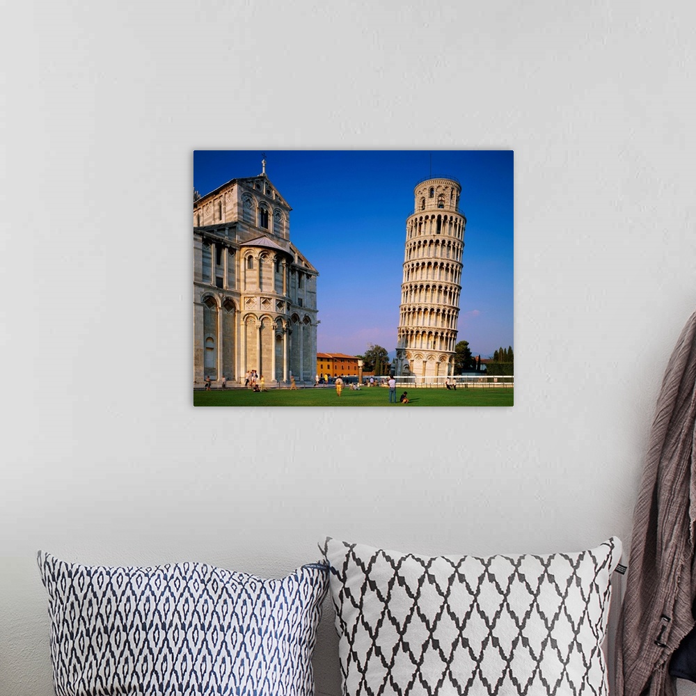A bohemian room featuring Italy, Tuscany, Pisa, Miracle Square, Duomo and Leaning Tower