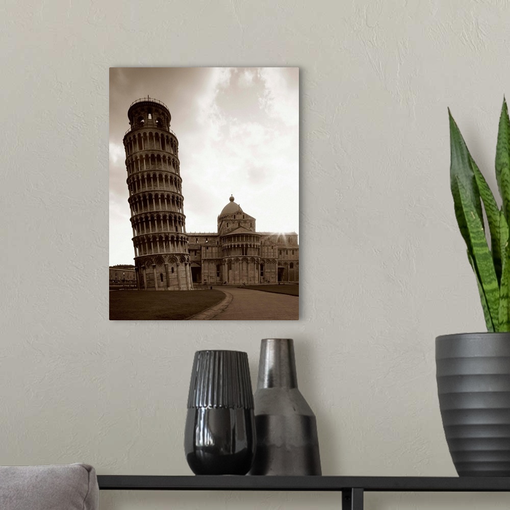 A modern room featuring Italy, Tuscany, Pisa, Piazza dei Miracoli, Duomo and the Leaning Tower