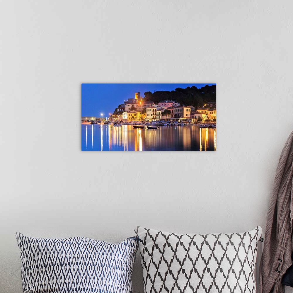 A bohemian room featuring Italy, Tuscany, Tuscan Archipelago National Park, Elba island, Marina di Campo town