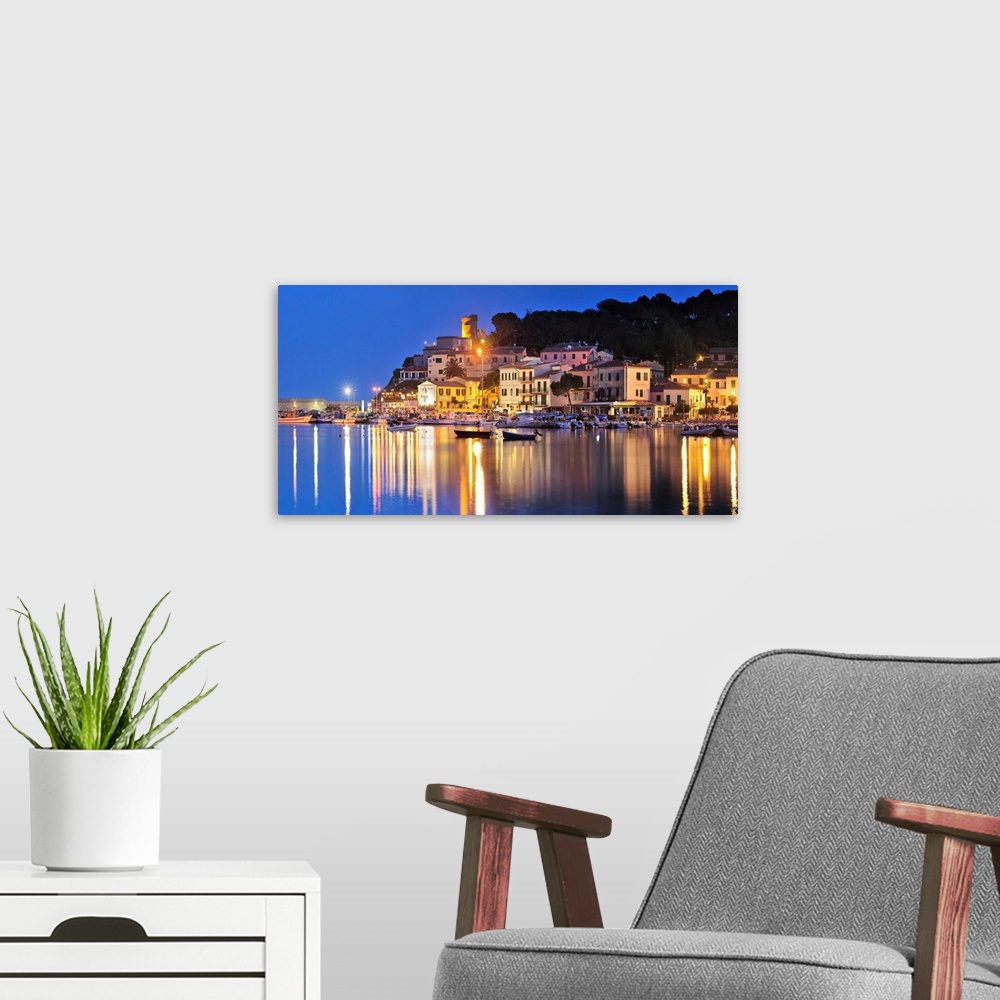 A modern room featuring Italy, Tuscany, Tuscan Archipelago National Park, Elba island, Marina di Campo town