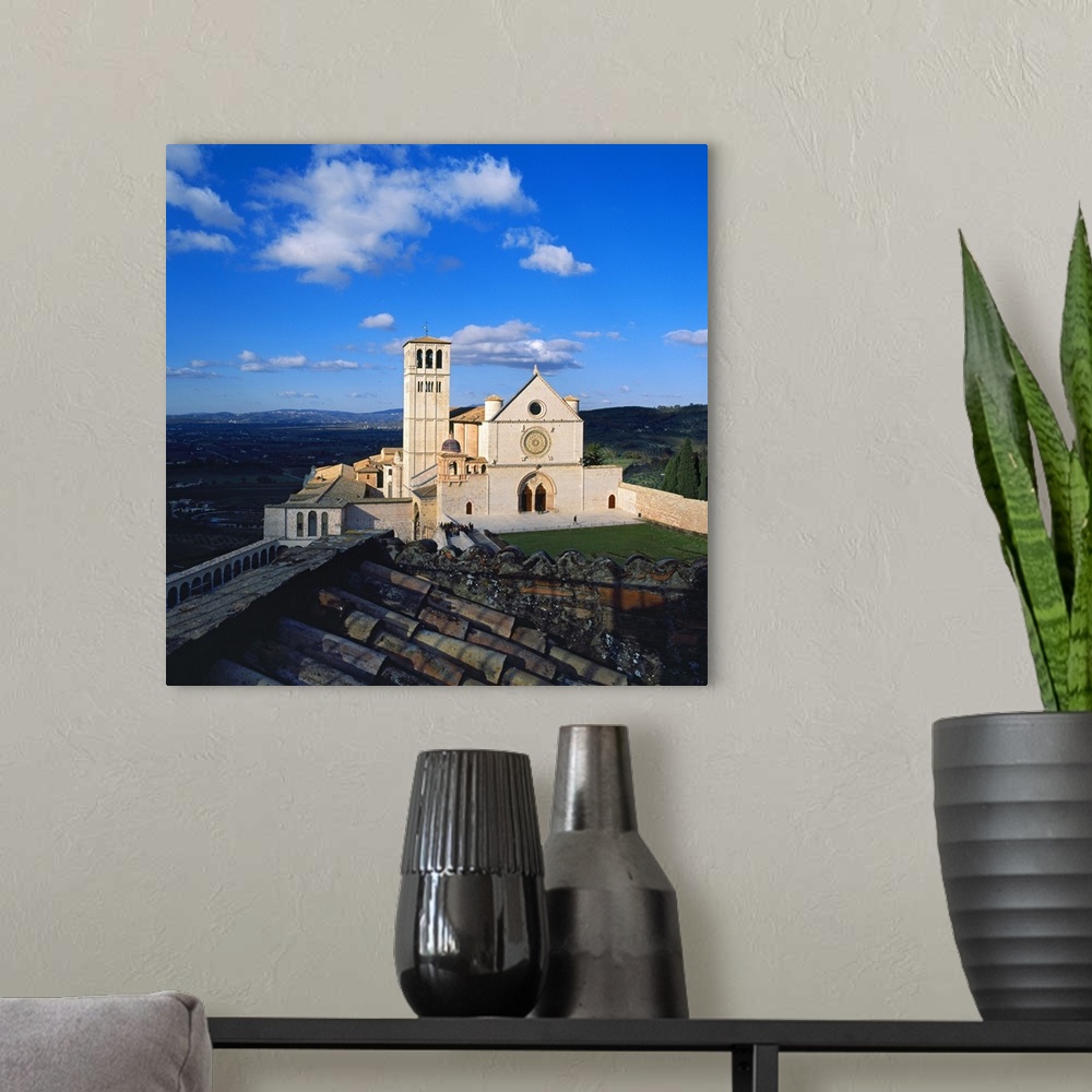 A modern room featuring Italy, Umbria, Assisi, Basilica of San Francesco, Mediterranean area, Perugia district, Travel De...