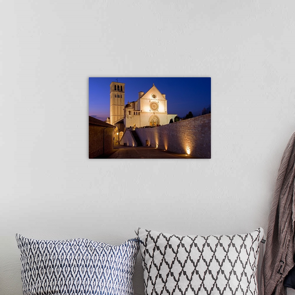 A bohemian room featuring Italy, Umbria, Mediterranean area, Perugia district, Assisi, Basilica of San Francesco