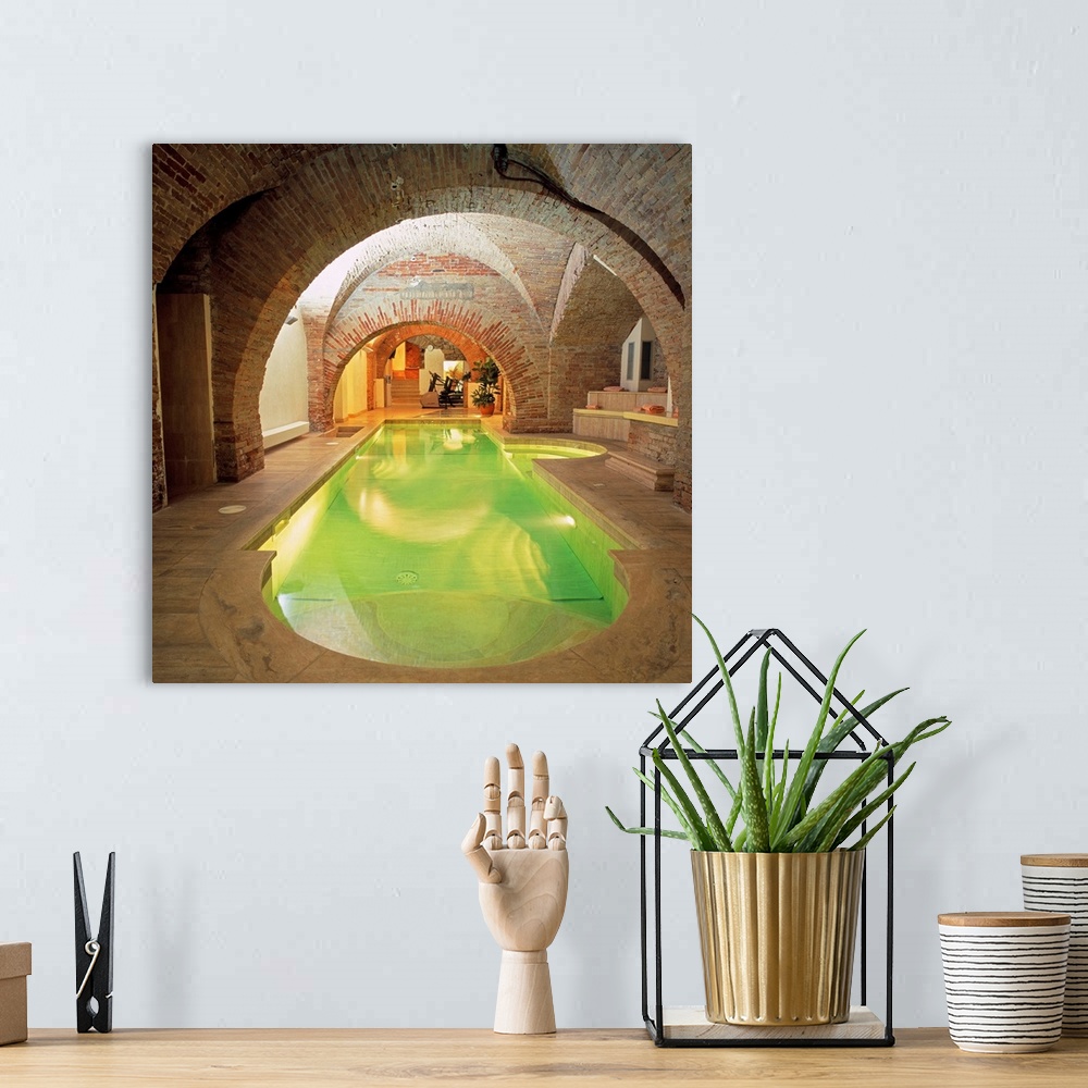 A bohemian room featuring Italy, Umbria, Perugia, Brufani Palace Hotel, swimming pool