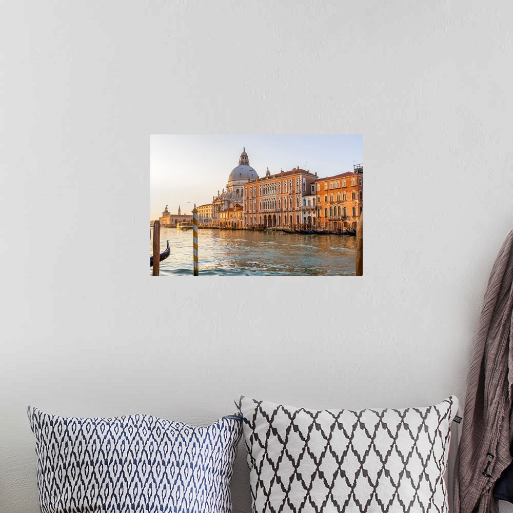 A bohemian room featuring Italy, Veneto, Venezia district, Venetian Lagoon, Venice, Venezia, Santa Maria della Salute, Sant...