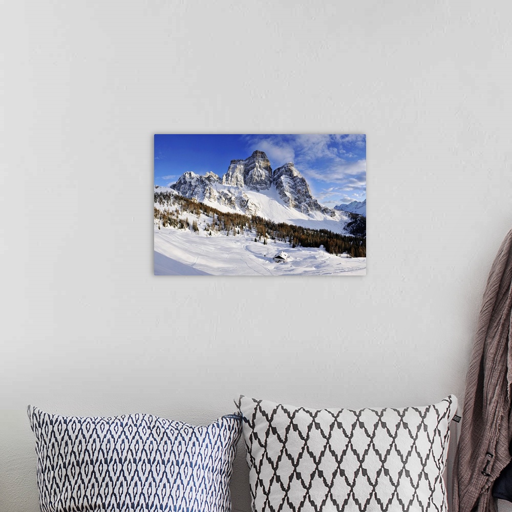 A bohemian room featuring Italy, Veneto, Alps, Dolomites, Pelmo mountain