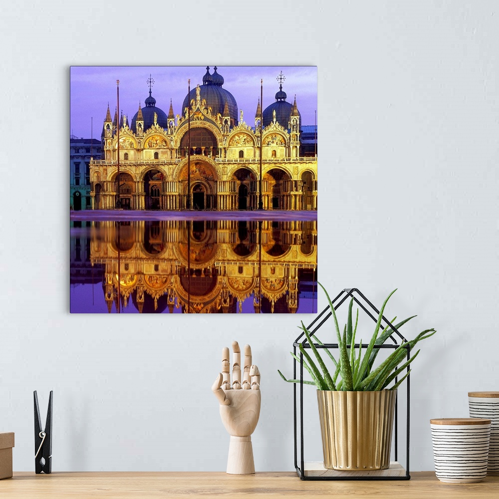 A bohemian room featuring Italy, Veneto, Venice, Saint Mark's Square, St. Mark's Cathedral, Piazza San Marco