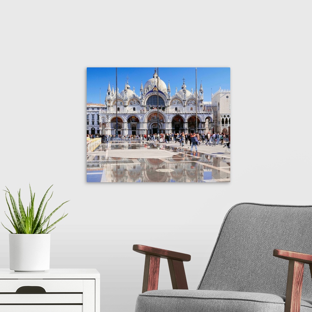 A modern room featuring Italy, Veneto, Venice, St. Mark's Cathedral