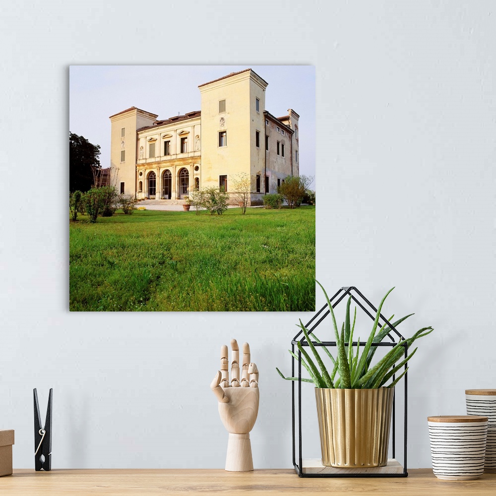 A bohemian room featuring Italy, Veneto, Villa Badoer Trissino by Andrea Palladio architect