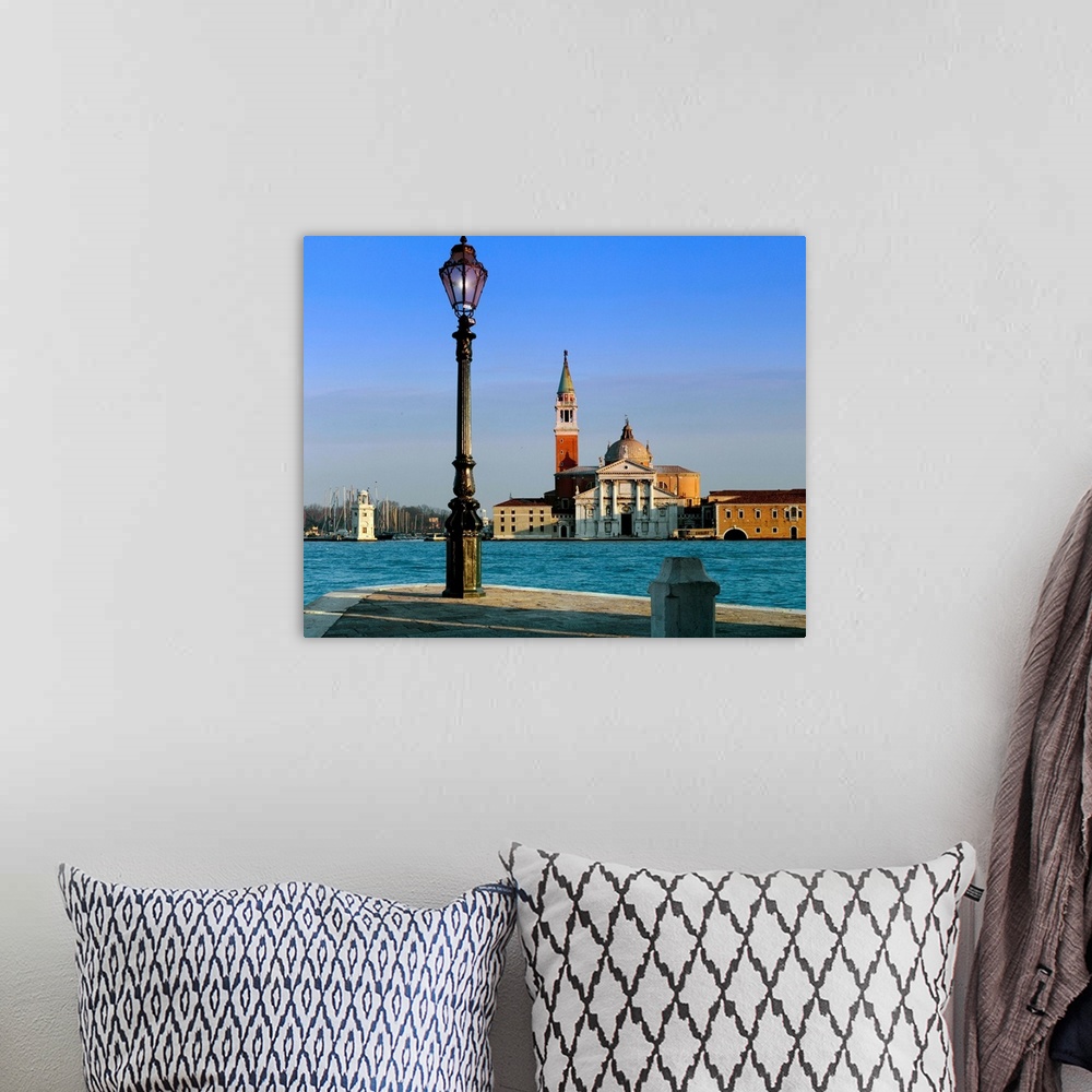 A bohemian room featuring Italy, Venice, Punta della Dogana and San Giorgio island