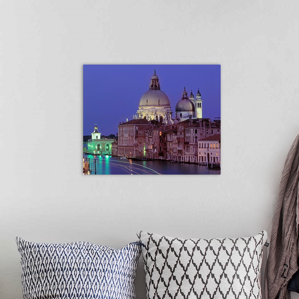 A bohemian room featuring Italy, Venice, Santa Maria della Salute and Canal Grande