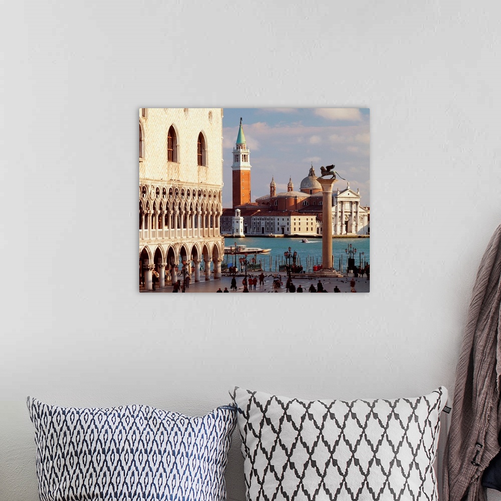 A bohemian room featuring Italy, Venice, St. Mark's Campanile and Palazzo Ducale