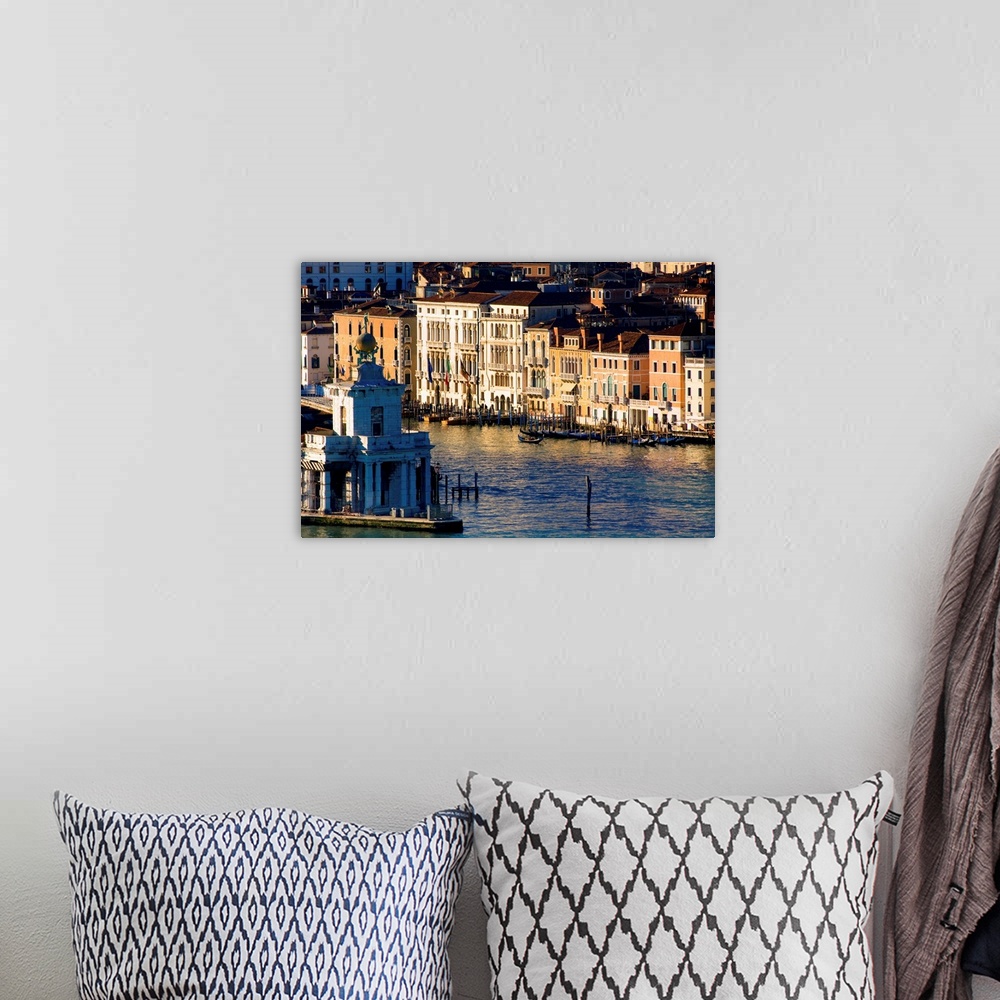A bohemian room featuring Italy, Venice, Venetian Lagoon, Grand Canal, Punta Della Dogana