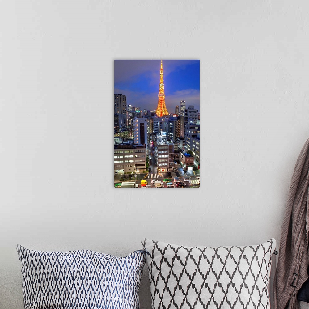 A bohemian room featuring Japan, Kanto, Tokyo, Tokyo Tower.