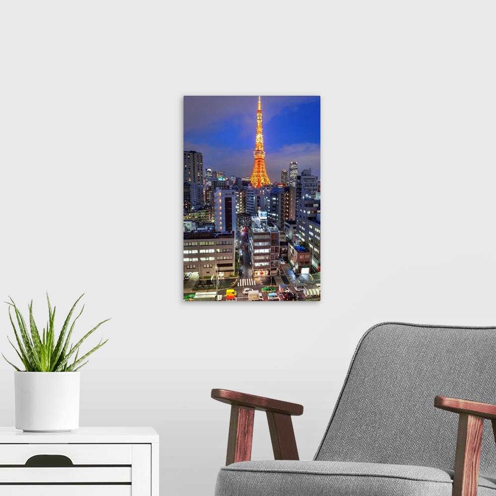 A modern room featuring Japan, Kanto, Tokyo, Tokyo Tower.
