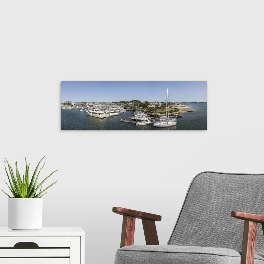 A modern room featuring USA, Massachusetts, New England, Cape Cod, Hyannis Harbor.
