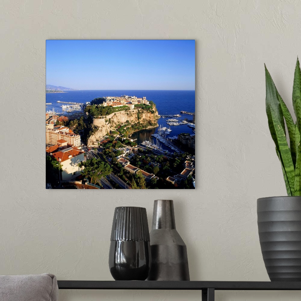 A modern room featuring Monaco, Cote d'Azur, Port de Monaco and Port de Fontvieille