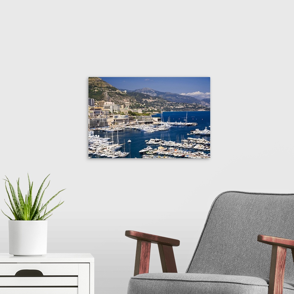 A modern room featuring Principality of Monaco, Monaco, Monte Carlo, Mediterranean area, Mediterranean sea, Travel Destin...