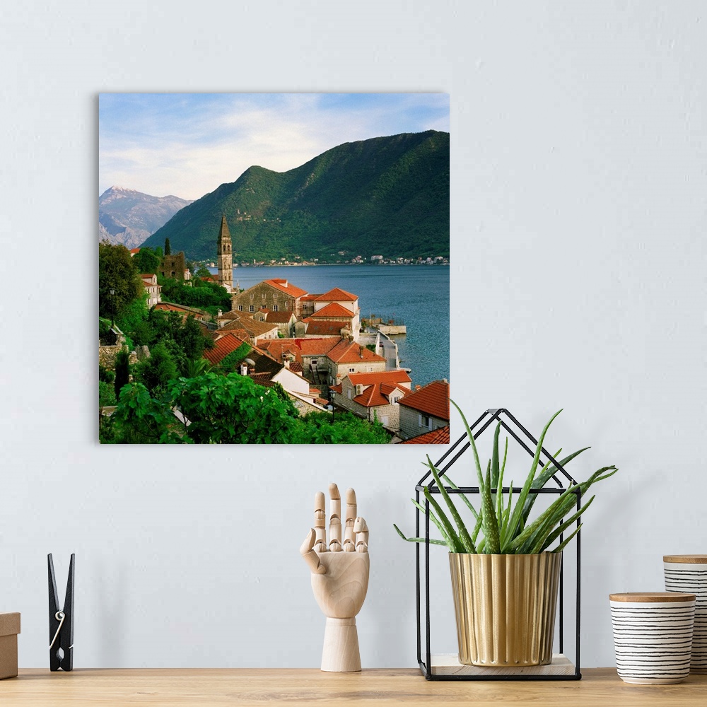 A bohemian room featuring Montenegro, Kotor Bay, Mediterranean sea, Adriatic Coast, Perast