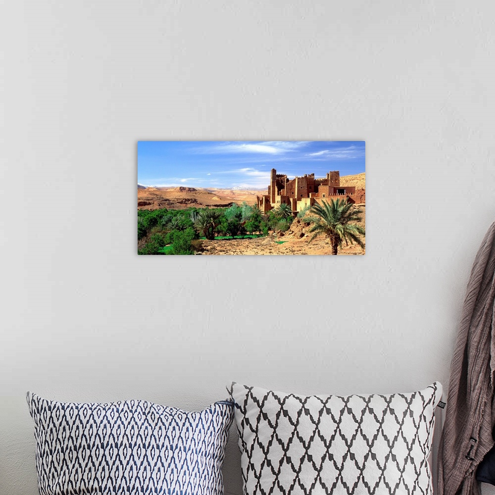 A bohemian room featuring Morocco, Tamdaght, High Atlas, Kasbah of Tamdaght
