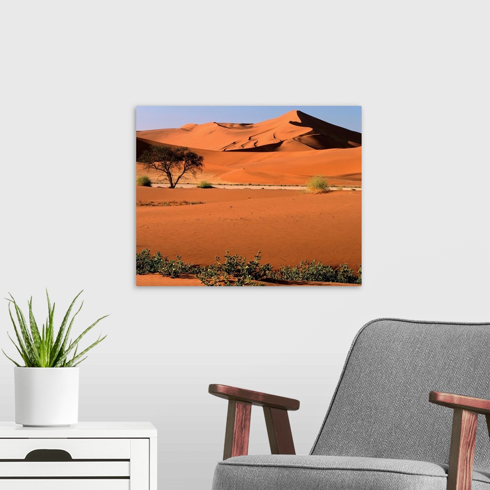 A modern room featuring Namibia, Namib Dessert,  Namib Naukluft Park, Sossusvlei Dunes