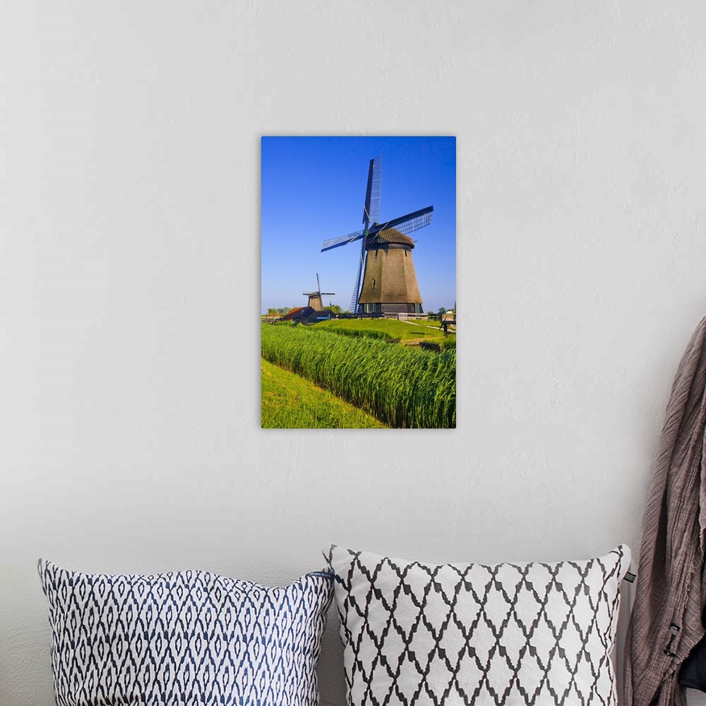 A bohemian room featuring Netherlands, North Holland, Benelux, Schermerhorn, Windmill.