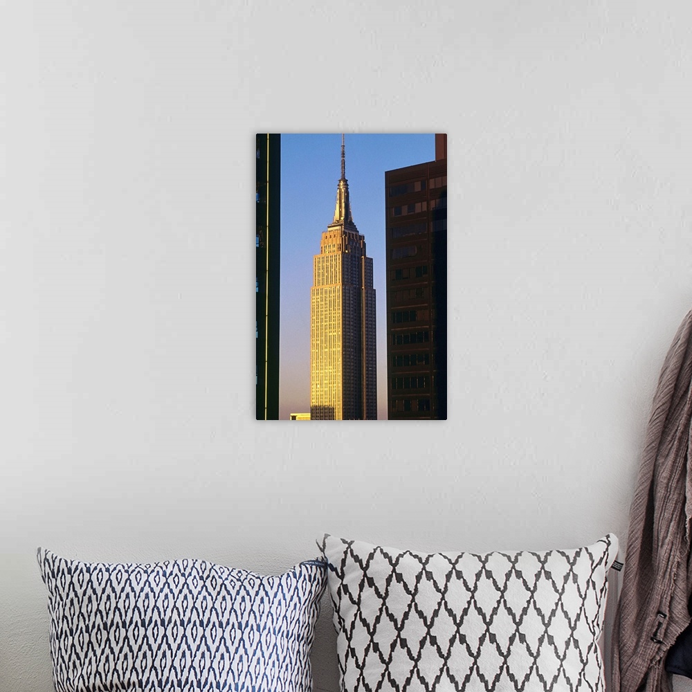 A bohemian room featuring United States, USA, New York, New York City, Empire State Building, Skyline